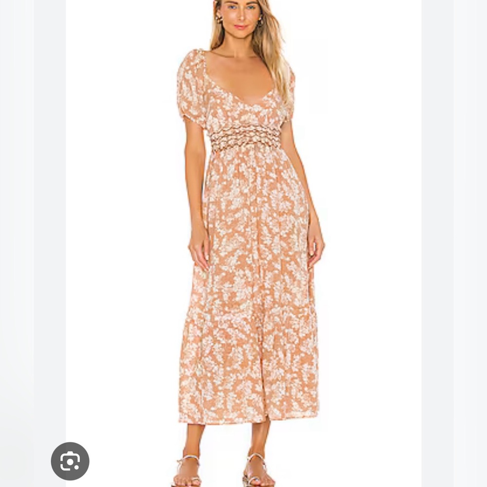 Ellie printed maxi dress